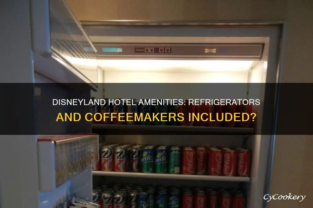 does disneyland hotels have refrigerator