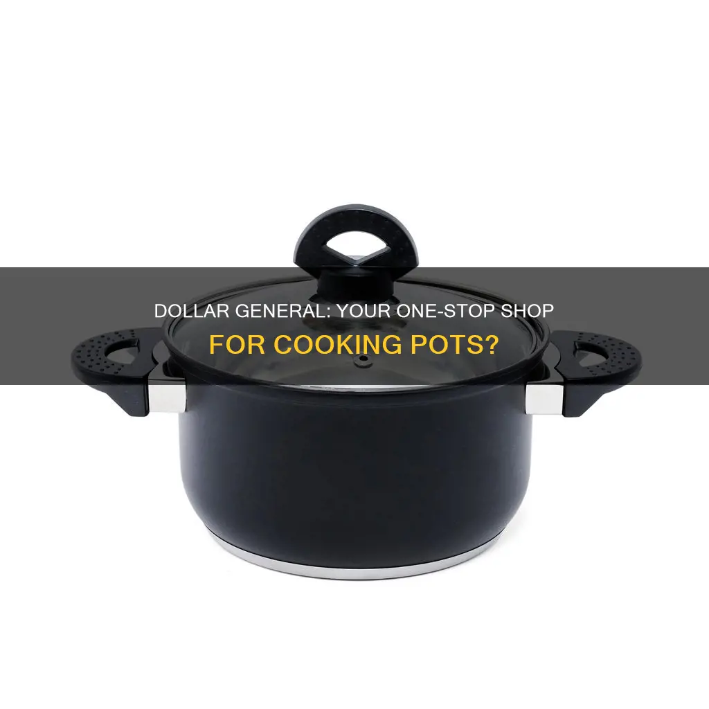 does dollar general sell cooking pots