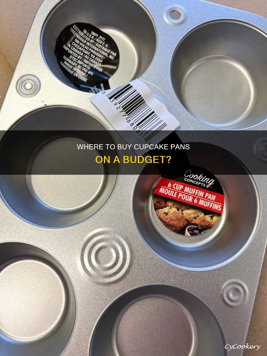 does dollar tree sell cupcake pans