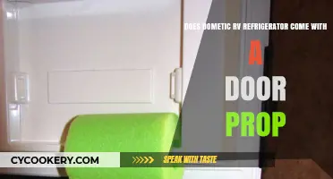 Dometic RV Refrigerator: Does It Include a Door Prop Feature?