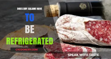 Does Dry Salami Need Refrigeration? Storage Tips for Longevity