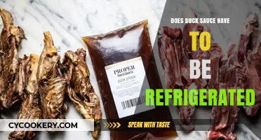 Does Duck Sauce Need Refrigeration? Storage Tips and Shelf Life Explained