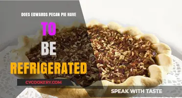 Should Edwards Pecan Pie Be Refrigerated? Storage Tips Revealed