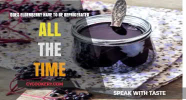 Does Elderberry Need Constant Refrigeration? Storage Tips for Freshness