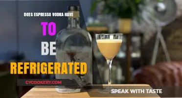 Does Espresso Vodka Need Refrigeration? Storage Tips for Coffee Lovers