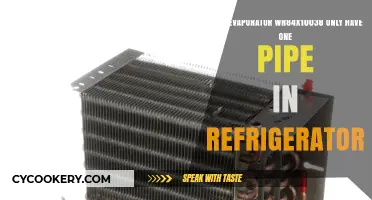 Understanding the Evaporator WR84X10038: Single Pipe Design in Refrigerators