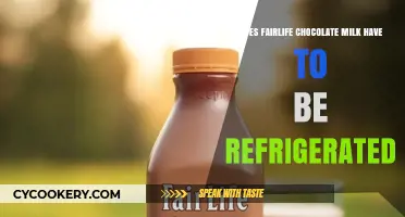 Does Fairlife Chocolate Milk Require Refrigeration? Storage Tips Revealed