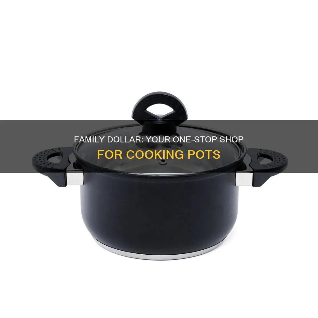 does family dollar sell cooking pots