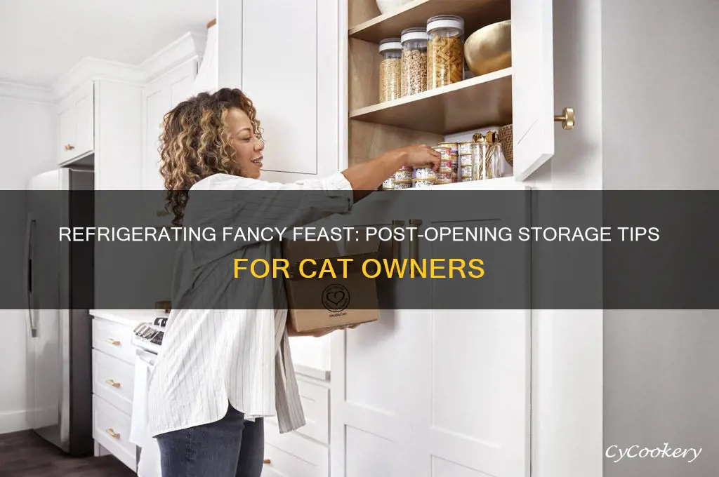 does fancy feast have to be refrigerated after opening