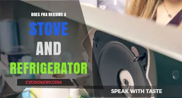 FHA Property Requirements: Must a Stove and Refrigerator Be Included?