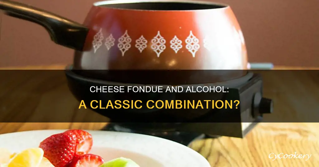 does fondue contain alcohol