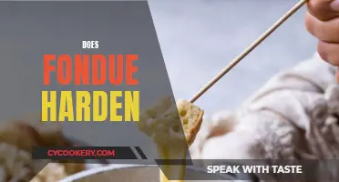 How to Prevent Fondue From Hardening