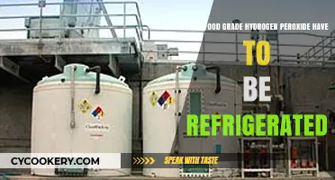 Should Food Grade Hydrogen Peroxide Be Refrigerated? Storage Tips