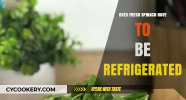 Does Fresh Spinach Need Refrigeration? Storage Tips for Longer Freshness
