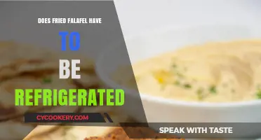 Refrigerating Fried Falafel: Essential or Optional? A Storage Guide