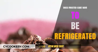 Should Frosted Cake Be Refrigerated? Storage Tips for Freshness