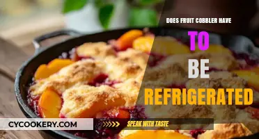 Fruit Cobbler Storage: Refrigerate or Not? Expert Tips Revealed
