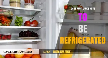 Should Fruit Juice Be Refrigerated? Storage Tips for Freshness