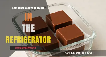 Fudge Storage Tips: Refrigerate or Not? A Sweet Dilemma