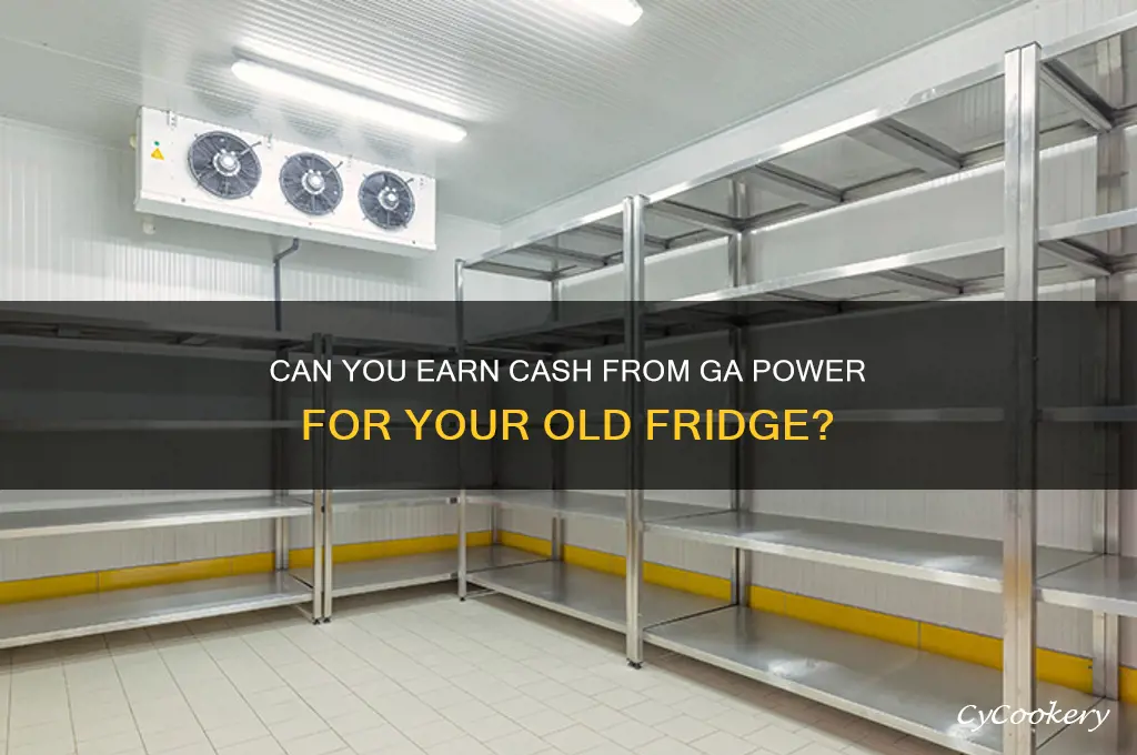 does ga power pay you for old refrigerator