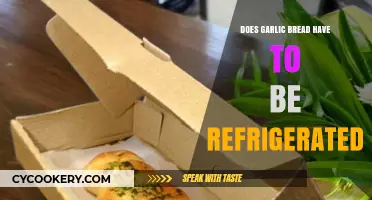 Should Garlic Bread Be Refrigerated? Storage Tips for Freshness