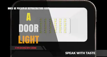GE PGCS1PJX Refrigerator: Does It Feature a Door Light?