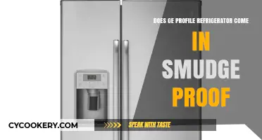 GE Profile Refrigerator: Smudge-Proof Finish Available?