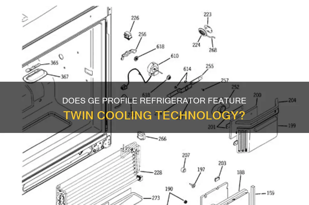 does ge profile refrigerator have twin cooling system