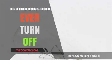 Does Your GE Profile Fridge Light Stay On? Find Out Why