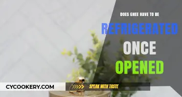 Does Ghee Need Refrigeration After Opening? Storage Tips Revealed