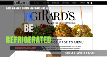 Does Girard's Champagne Dressing Need Refrigeration? Storage Tips Revealed