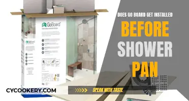 Go Board Installation: Before or After Shower Pan?