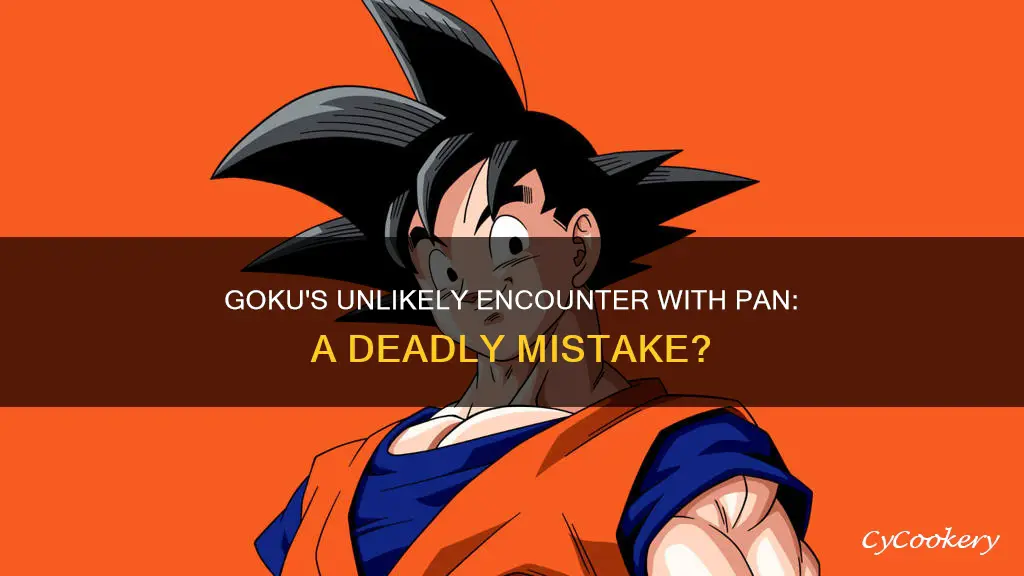 does goku kill pan