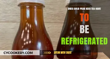 Does Gold Peak Iced Tea Need Refrigeration? Storage Tips Revealed