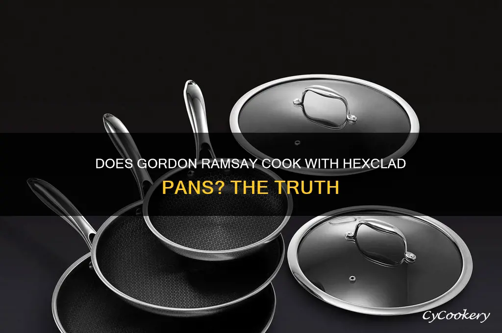does gordon ramsay actually use hexclad pans