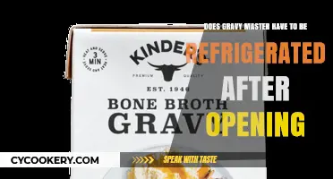 Does Gravy Master Need Refrigeration After Opening? Storage Tips