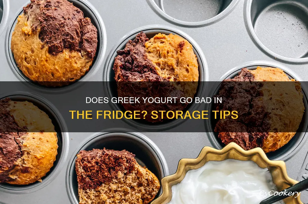 does greek yogurt go bad if refrigerated