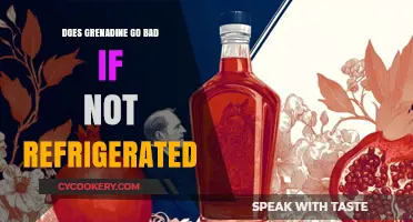 Grenadine Shelf Life: Does It Go Bad Without Refrigeration?
