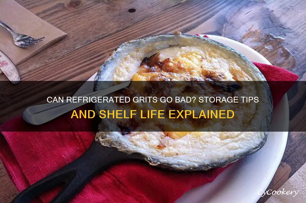 does grits spoil if left in refrigerated