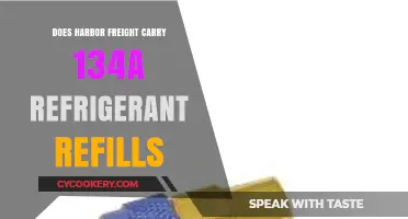 Does Harbor Freight Sell 134a Refrigerant Refills? Find Out Here