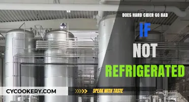 Does Hard Cider Go Bad Without Refrigeration? Storage Tips Revealed