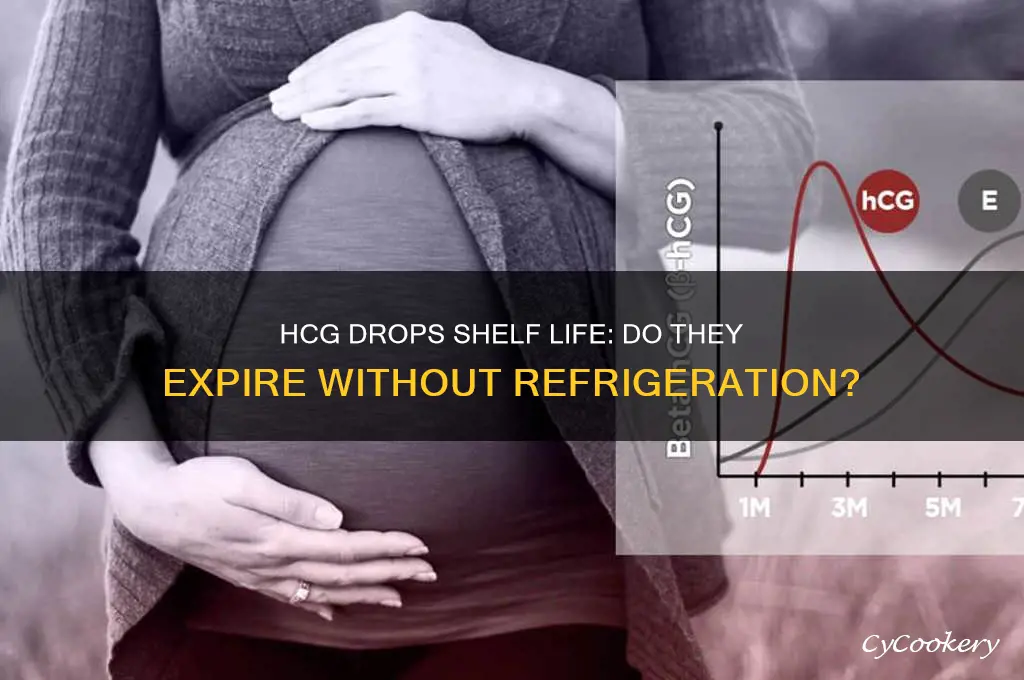does hcg drops go bad if not refrigerated