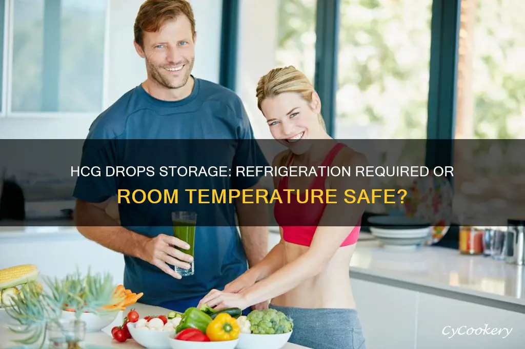 does hcg drops have to be refrigerated