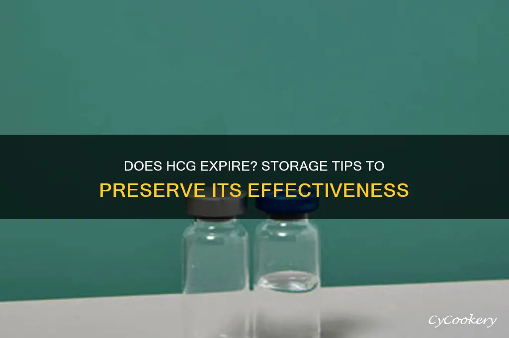 does hcg go bad if not refrigerated