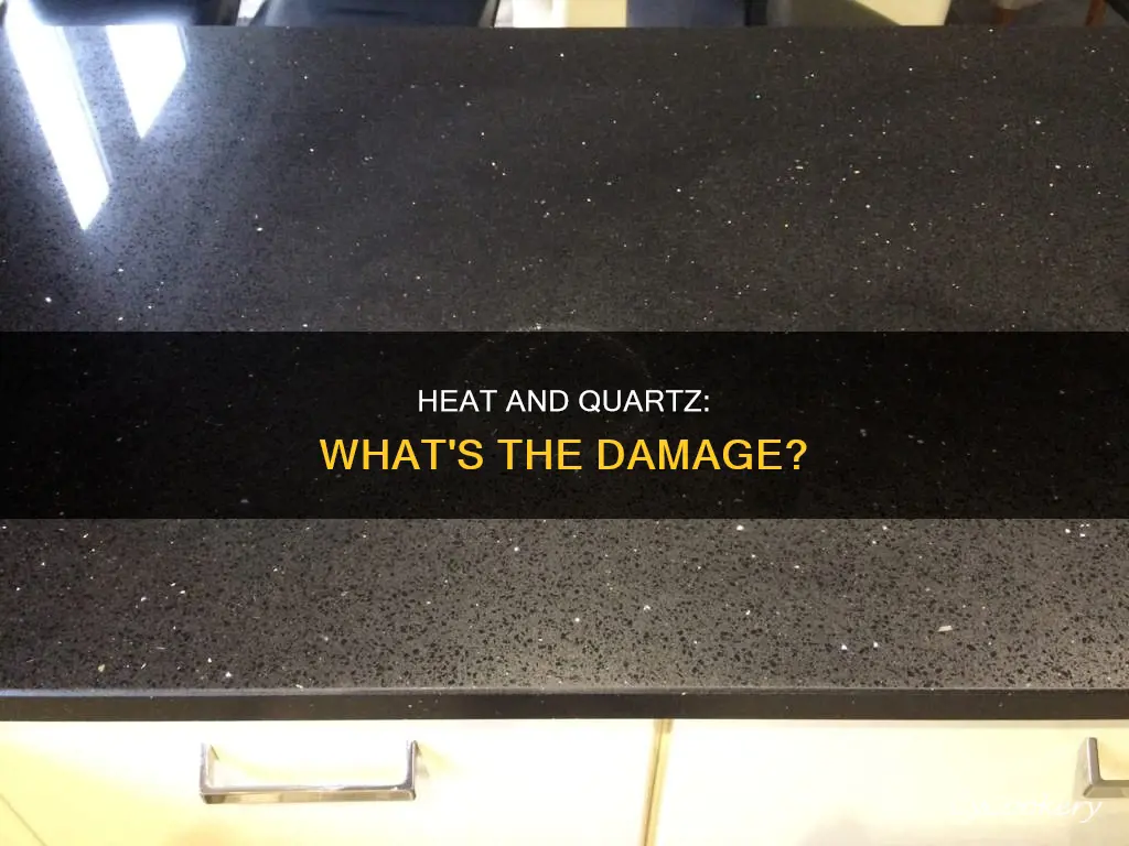 does heat and hot pans damage quartz