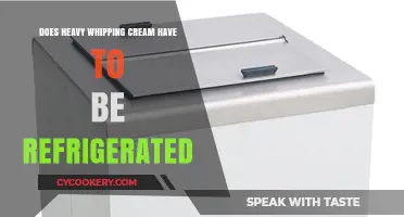 Does Heavy Whipping Cream Need Refrigeration? Storage Tips Revealed