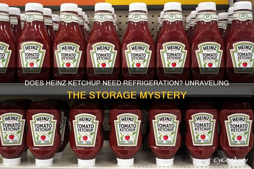 does heinz ketchup have to be refrigerated