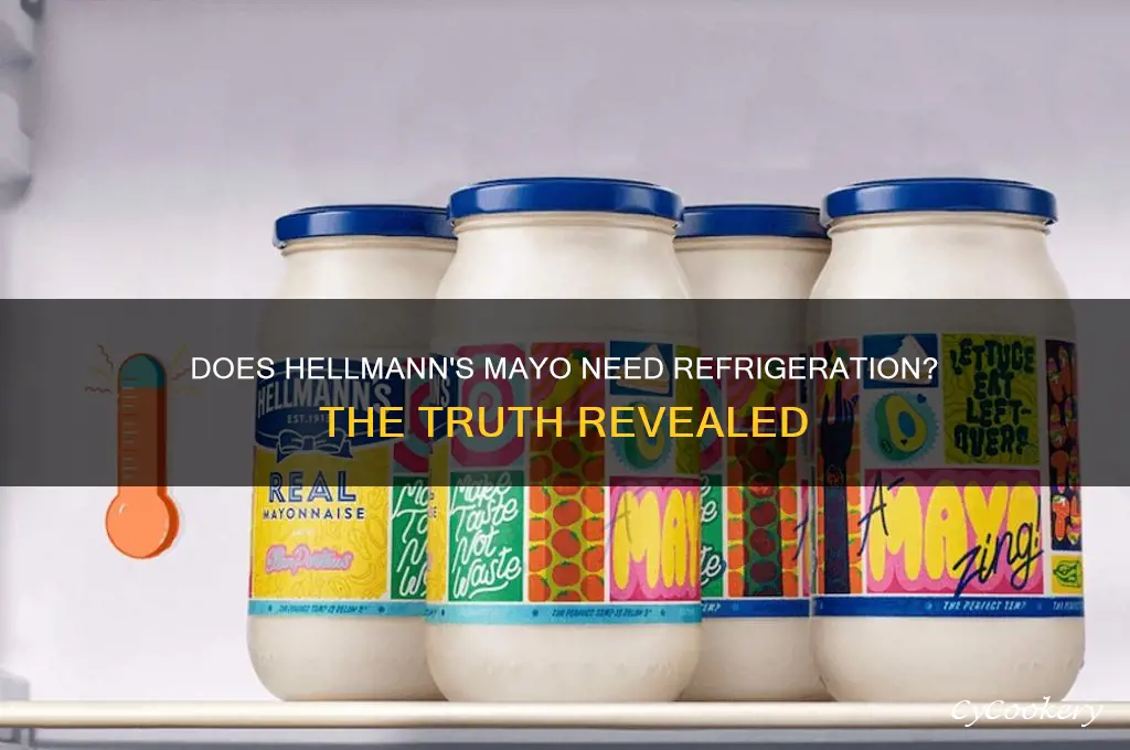 does hellmans mayo have to be refrigerated