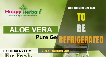 Herbalife Aloe: Refrigeration Required or Not? Quick Storage Guide