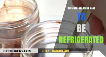 Does Hershey Syrup Need Refrigeration? Storage Tips Revealed